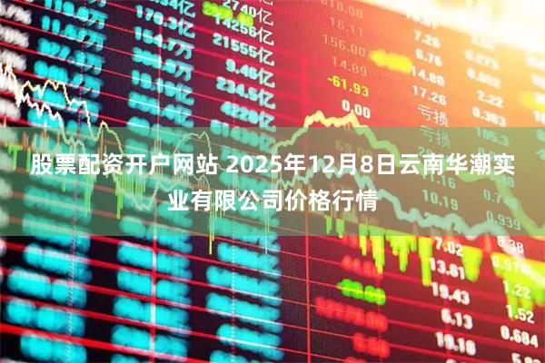 股票配资开户网站 2025年12月8日云南华潮实业有限公司价格行情